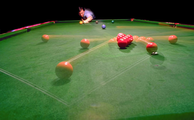 Billiards Table - CC-BY by Oliver Clark on Flickr